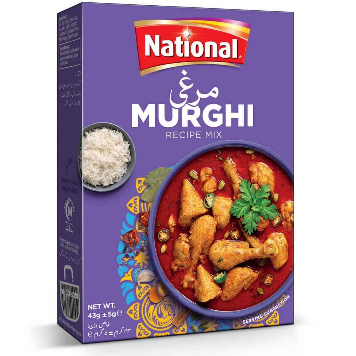 NATIONAL CHICKEN MASALA MURGHI 50 GM