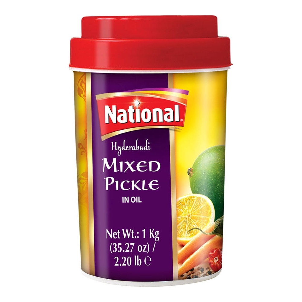 National Mixed Pickle In Oil 35.27 OZ