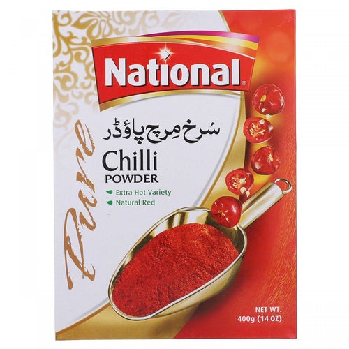 NATIONAL CHILLI POWDER 400 GM
