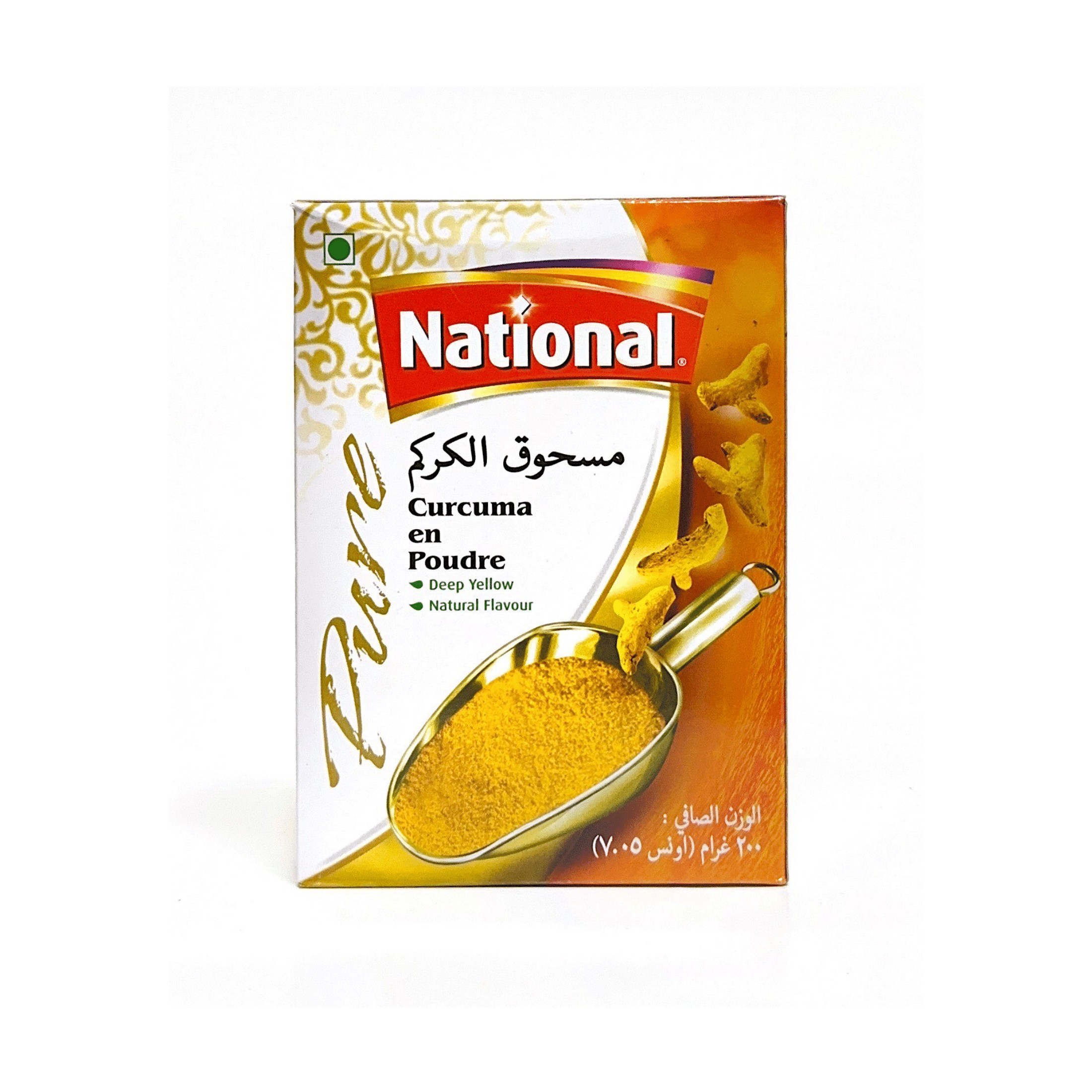 NATIONAL TURMERIC POWDER 7.05 OZ
