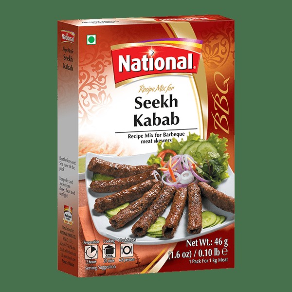 NATIONAL SEEKH KABAB MASALA 46 GM