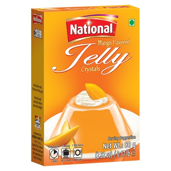 National Jelly Mango Flavor 80 GM