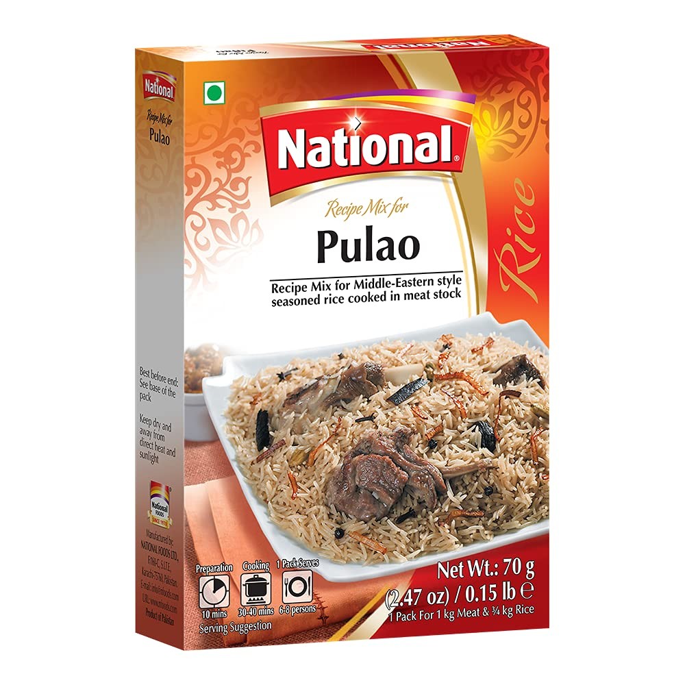 NATIONAL PULAO MASALA 70 GM