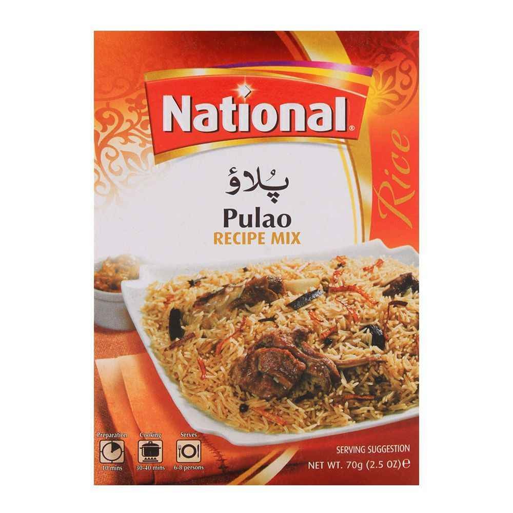 NATIONAL PULAO MASALA 70 GM