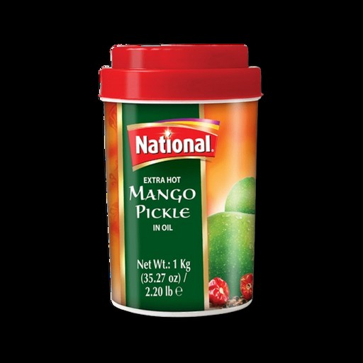 NATIONAL EXTRA HOT MANGO PICKLE 1 KG
