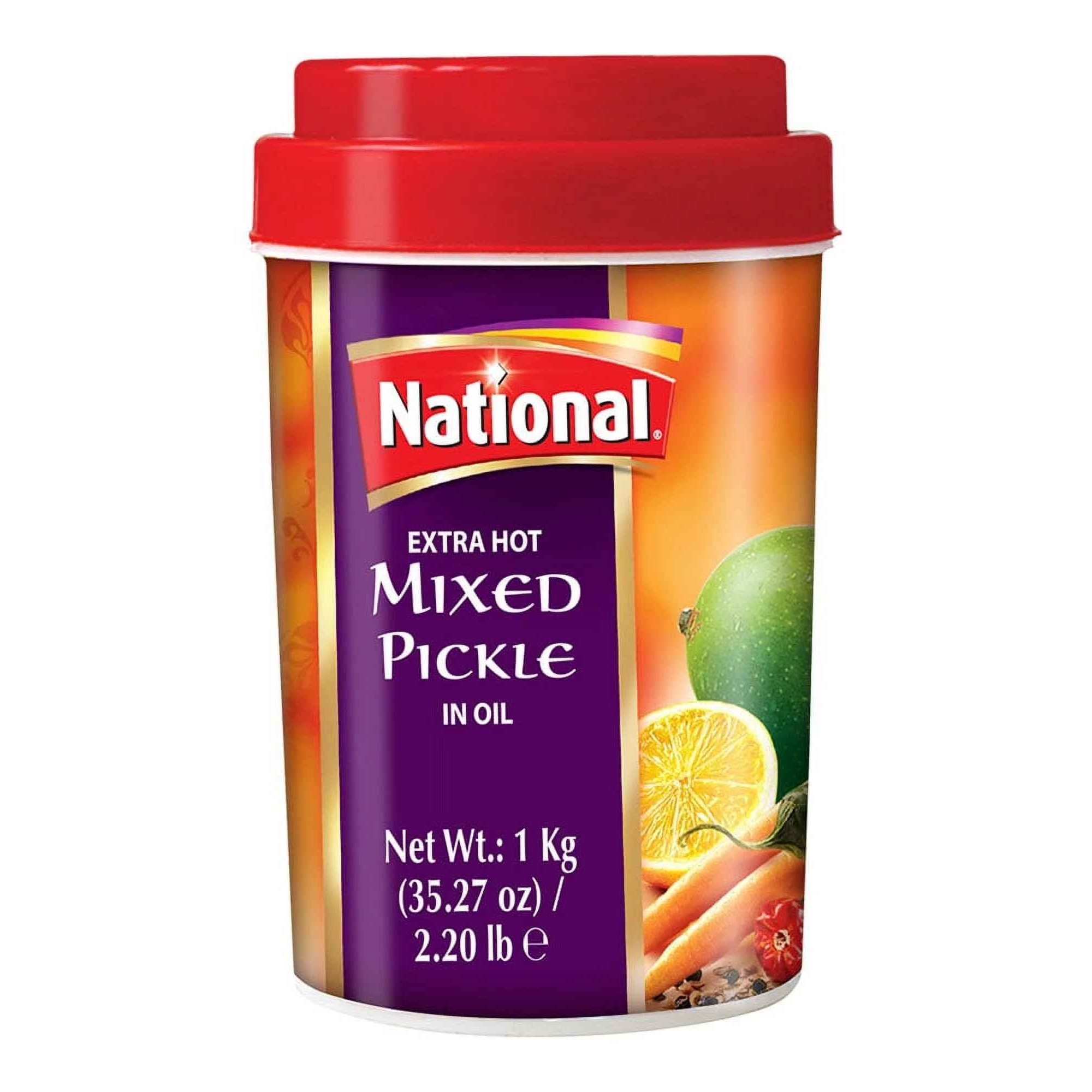 MIXED PICKLE EX.HOT NATIONAL 1 KG