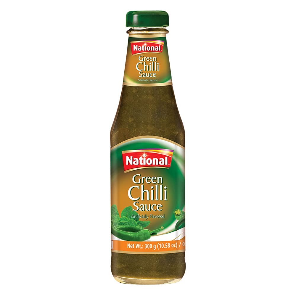 National Green Chilli Sauce 300 GM