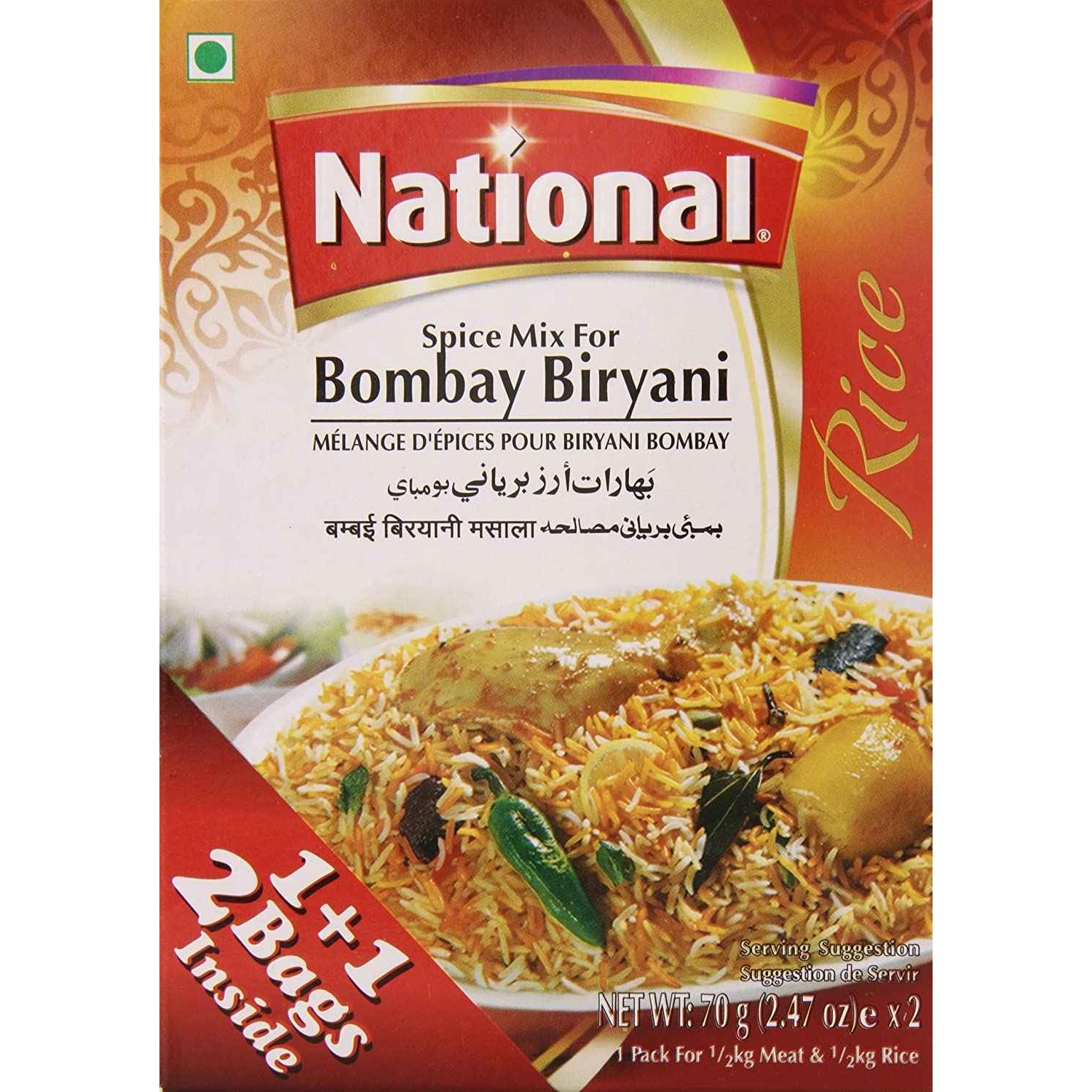National Bombay Biryani 70 GM