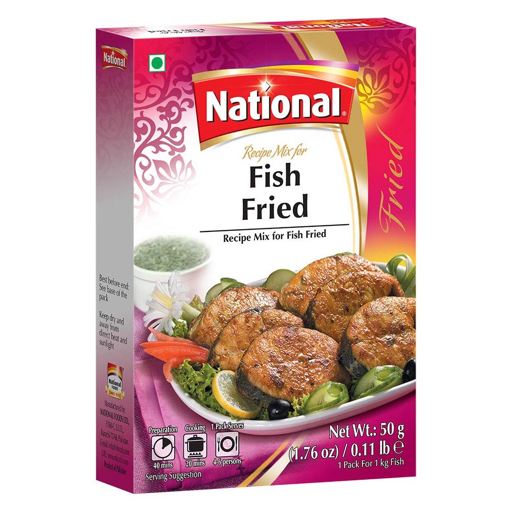 NATIONAL FRIED FISH MASALA 41 GM