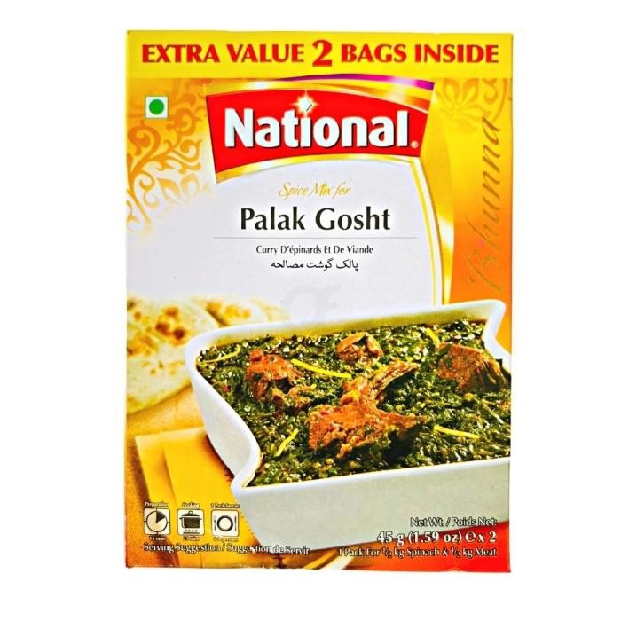 NATIONAL PALAK GOSHT 90 GM