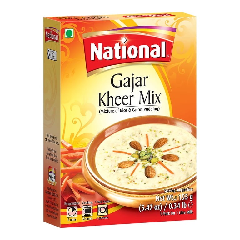 National Gajar Kheer 155 GM