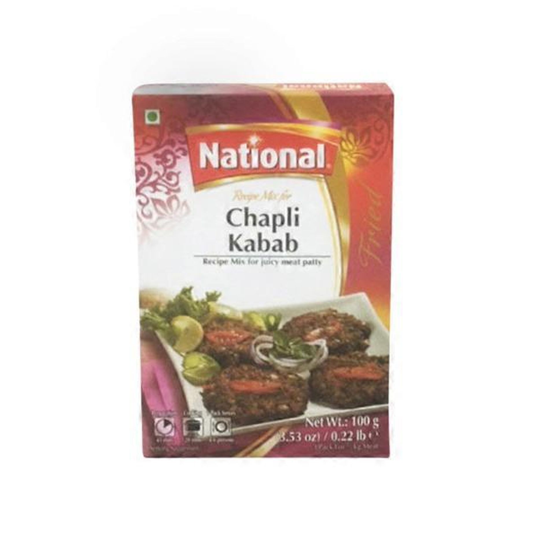 National Chapli Kabab 100 GM