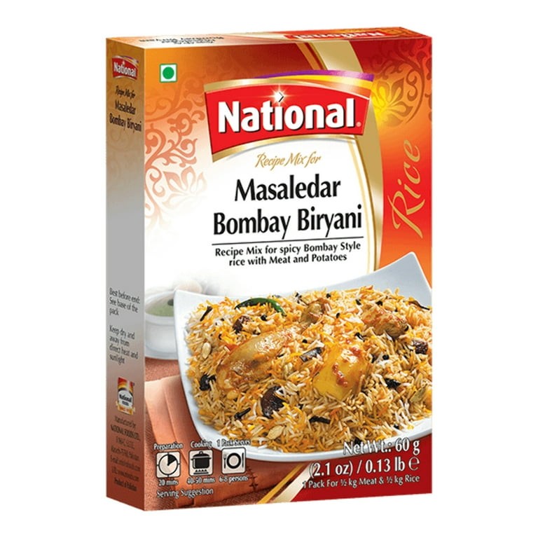 NATIONAL MASALEDAR BOMBAY BIRYANI 60 GM
