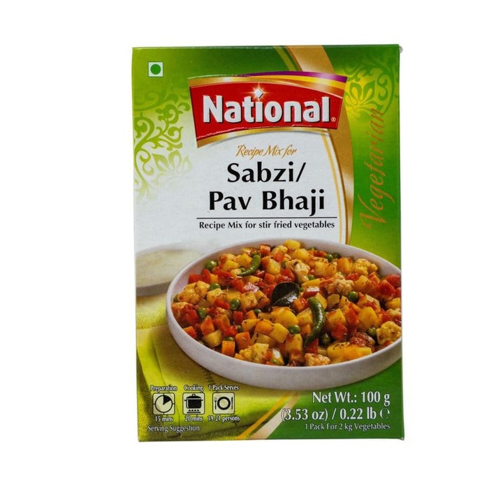 NATL PAV BHAJI MASALA 100 GM