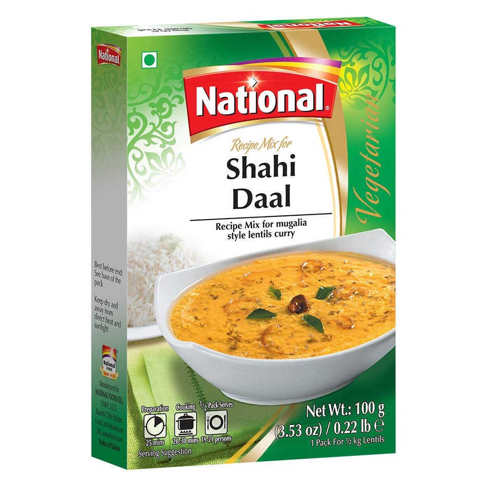 NATL SHAHI DAL 100 GM