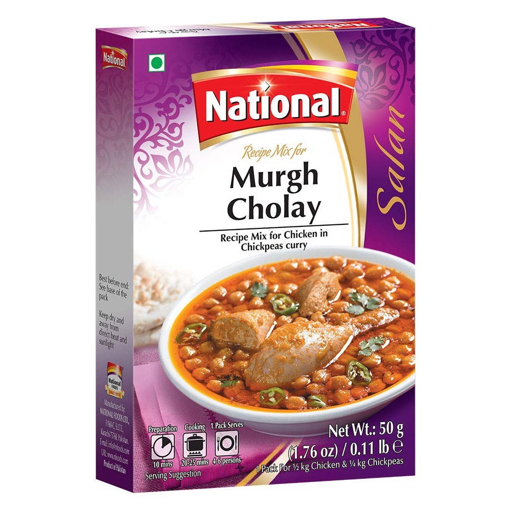 NATL MURGH CHOLAY 50 GM