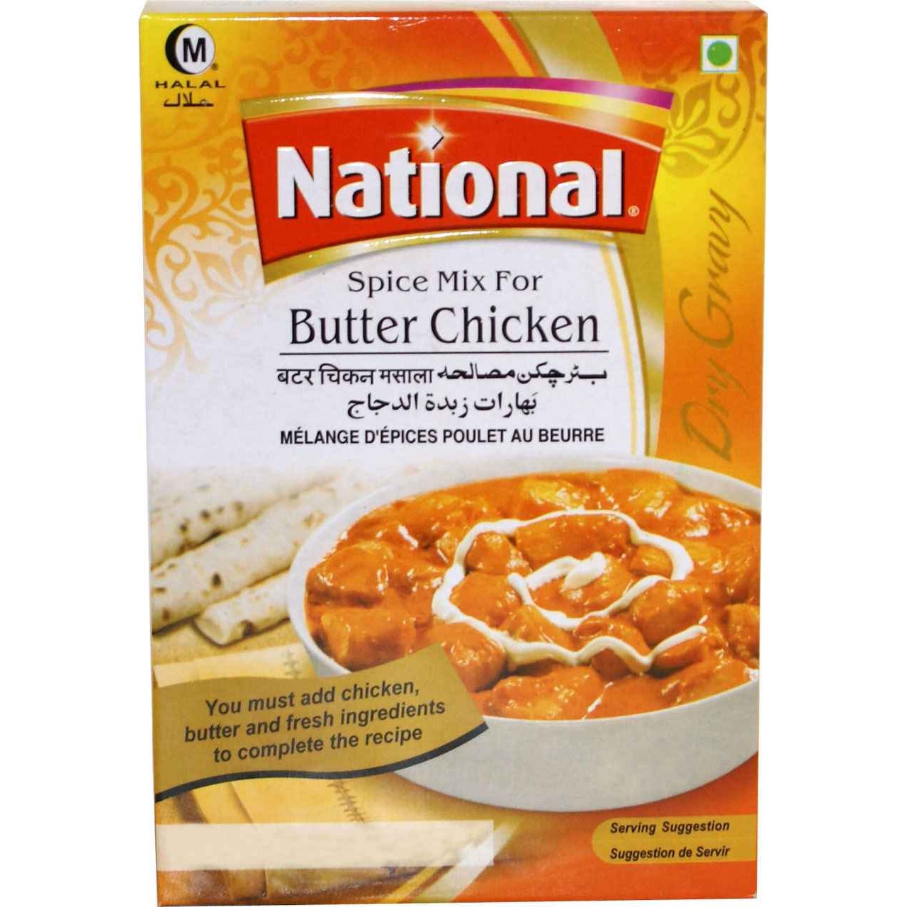 NATIONAL BUTTER CHICKEN 100 GM