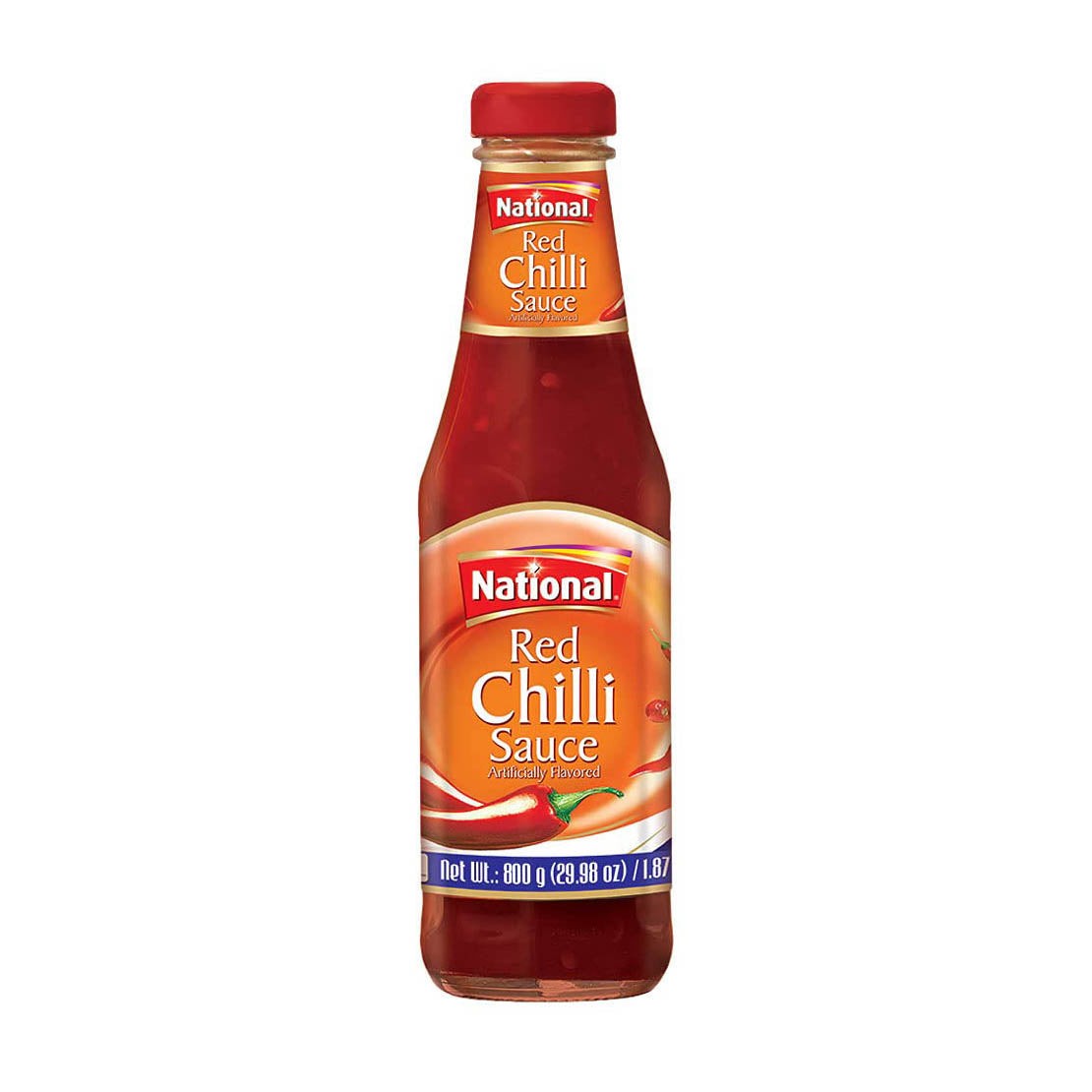 RED CHILLI SAUCE NATIONAL 800 GM