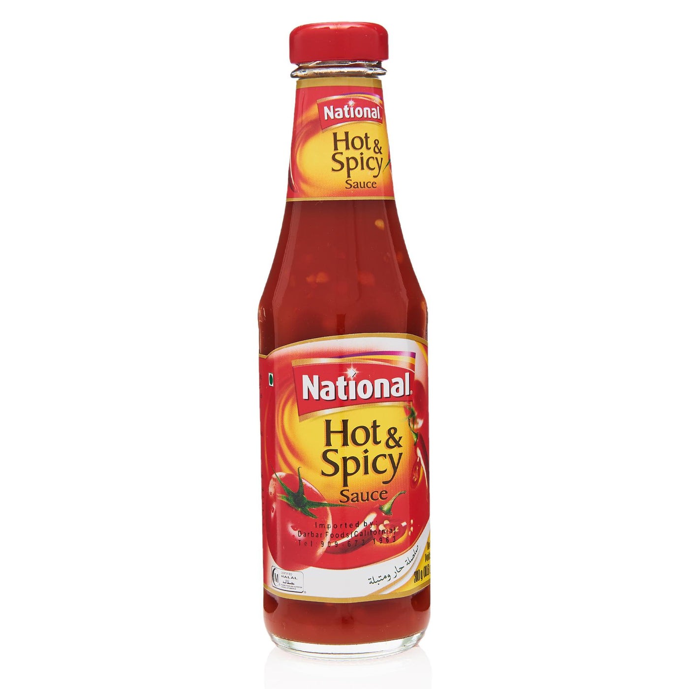 NATIONAL HOT   SPICY SAUCE 300 GM