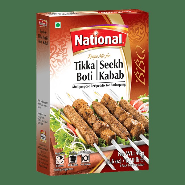 TIKKA SEEKH BOTI KABAB 1.76 OZ