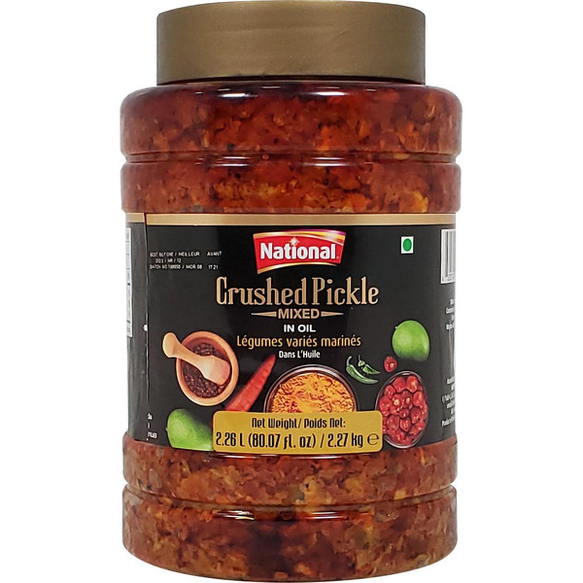 NATIONAL CRUSHED PICKLE 5 LBS