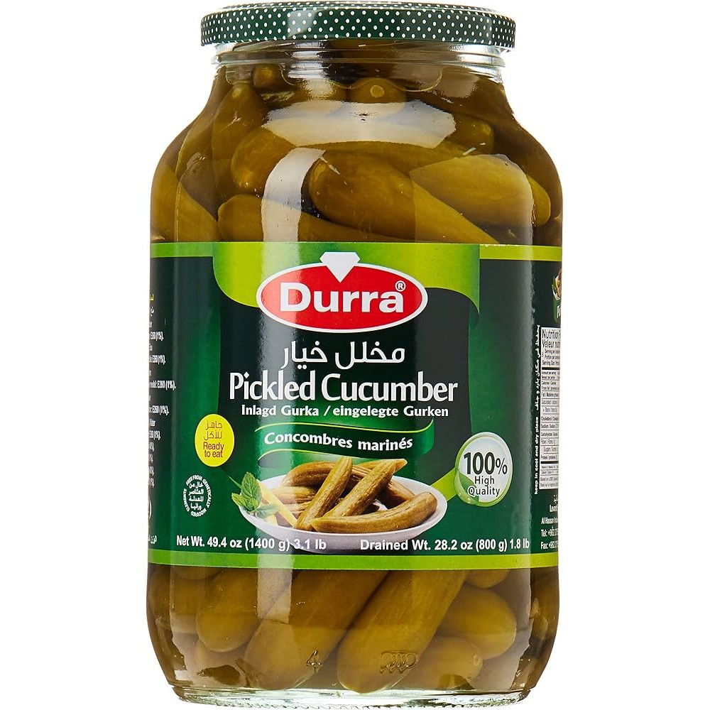 DURRA PICKLED CUCUMBERS 1400 GM