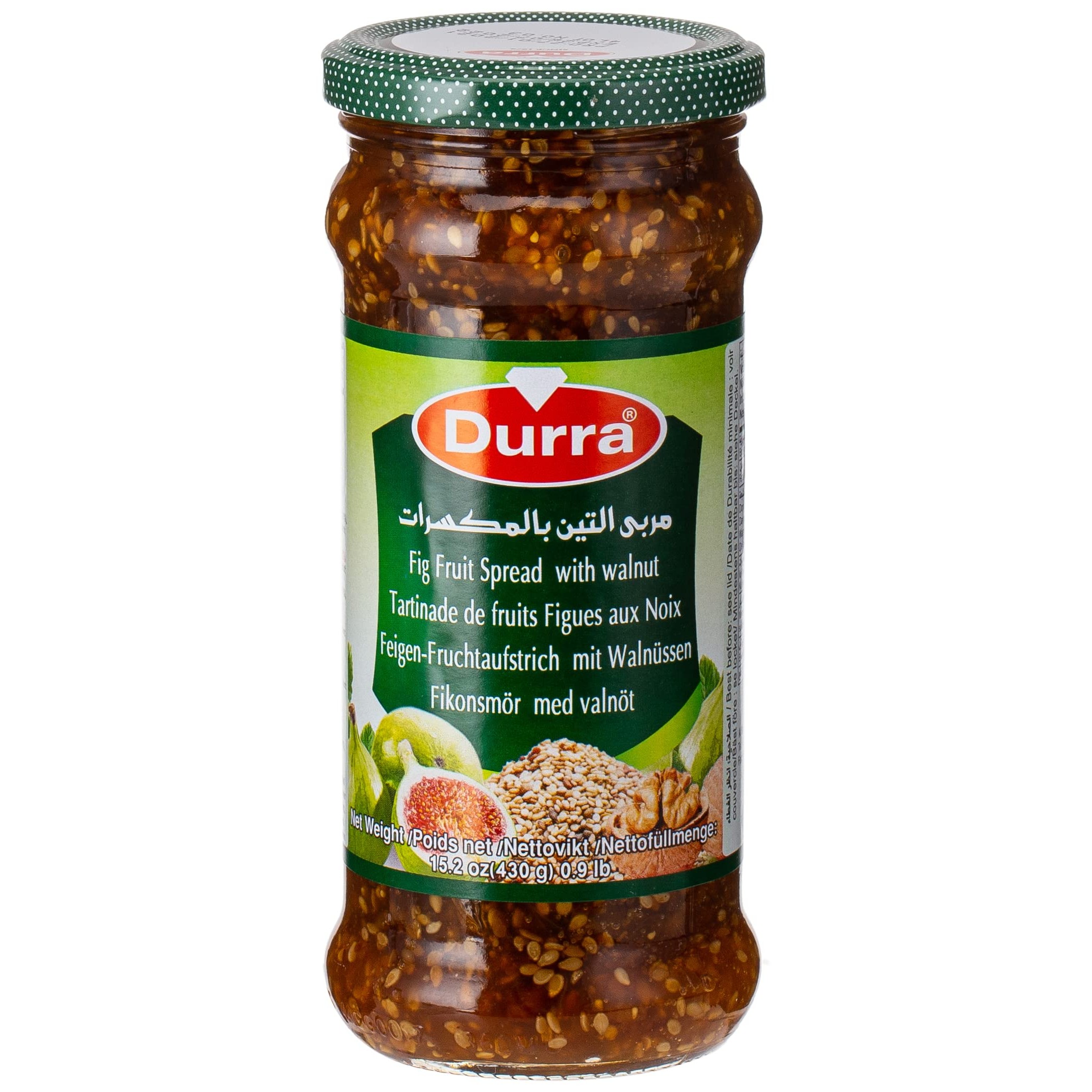 Durra Fig Jam W/ Nuts 430 GM