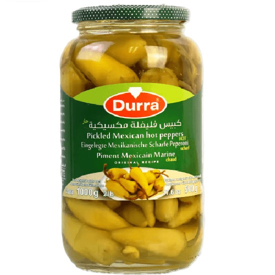DURRA PICKLED MEXICAN PEPPERS 1000 GM