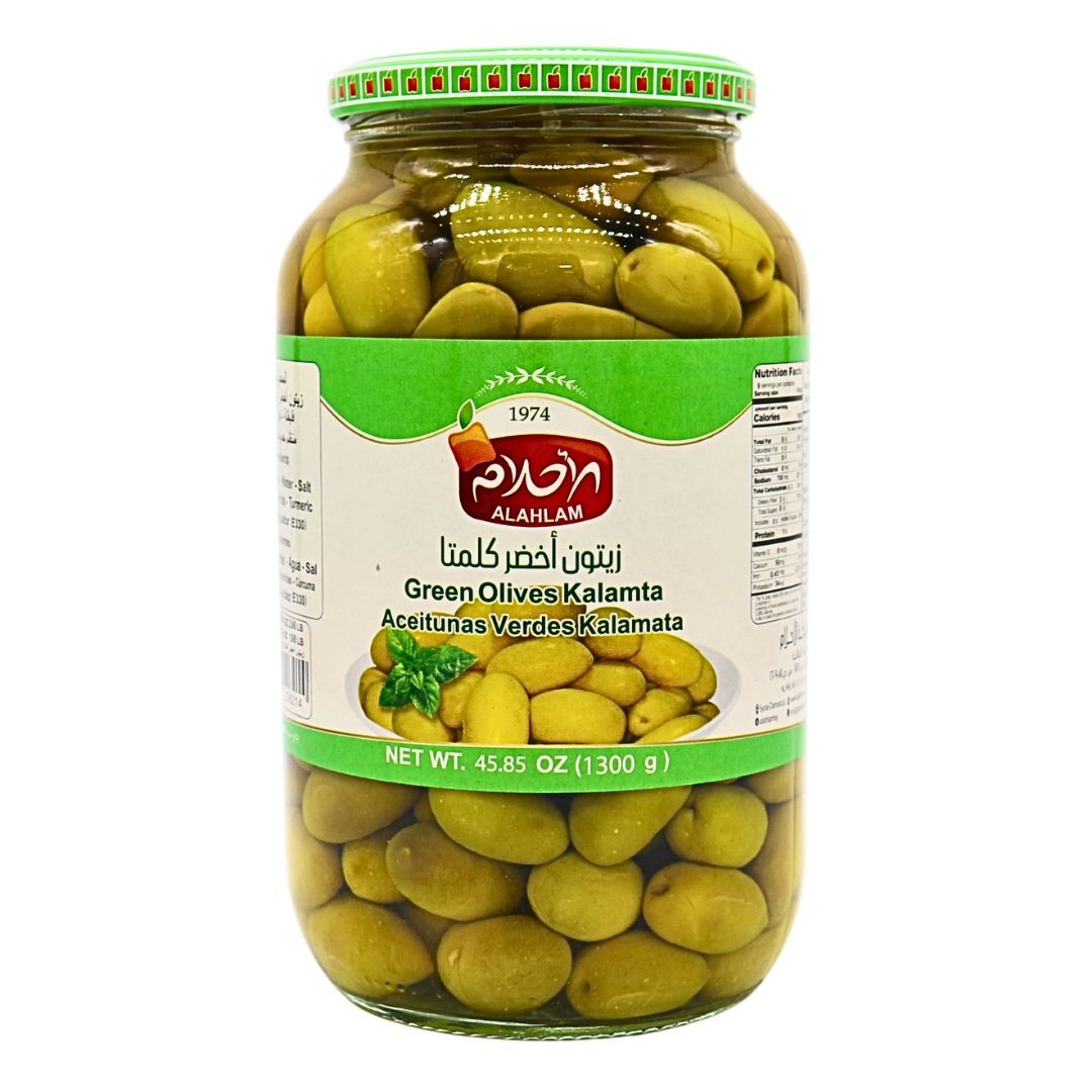 Alahlam Kalamata Green Olive 1300 GM