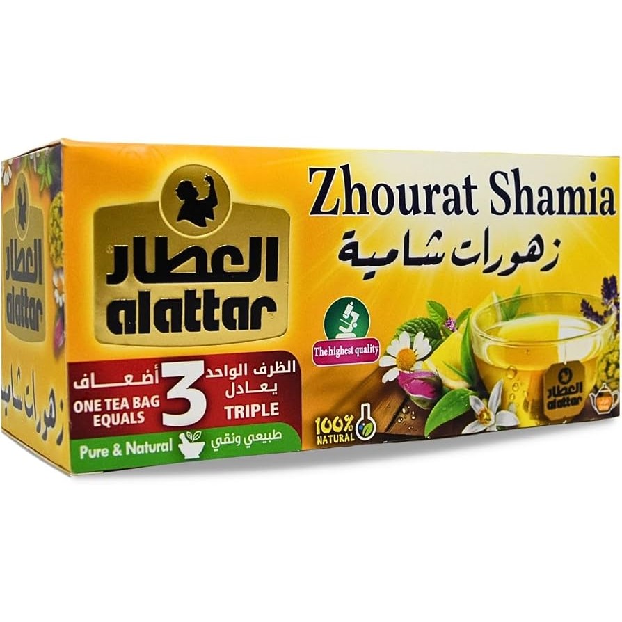 Alattar Zhourat Shamia Herbals 20 BAG