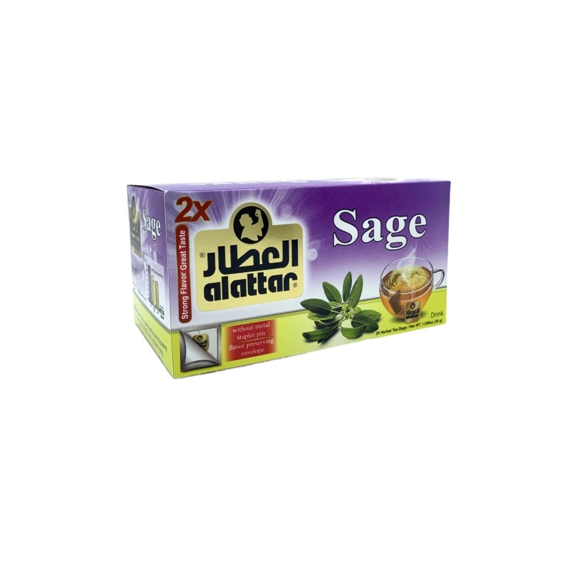 Alattar Sage Herbals 20 BAG