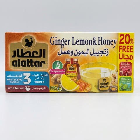 Alattar Ginger Lemon Honey Tea 20 BAG