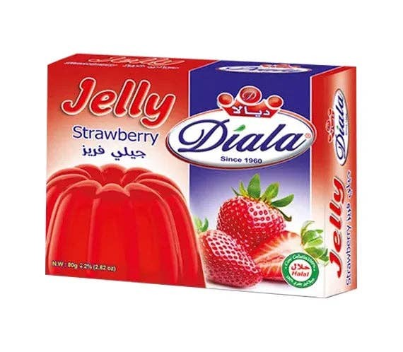 DIALA JELLY STRAWBERRY 80 GM