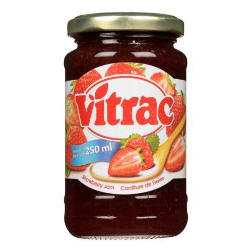 VITRAC STRAWBERRY JAM JAR 250 ML