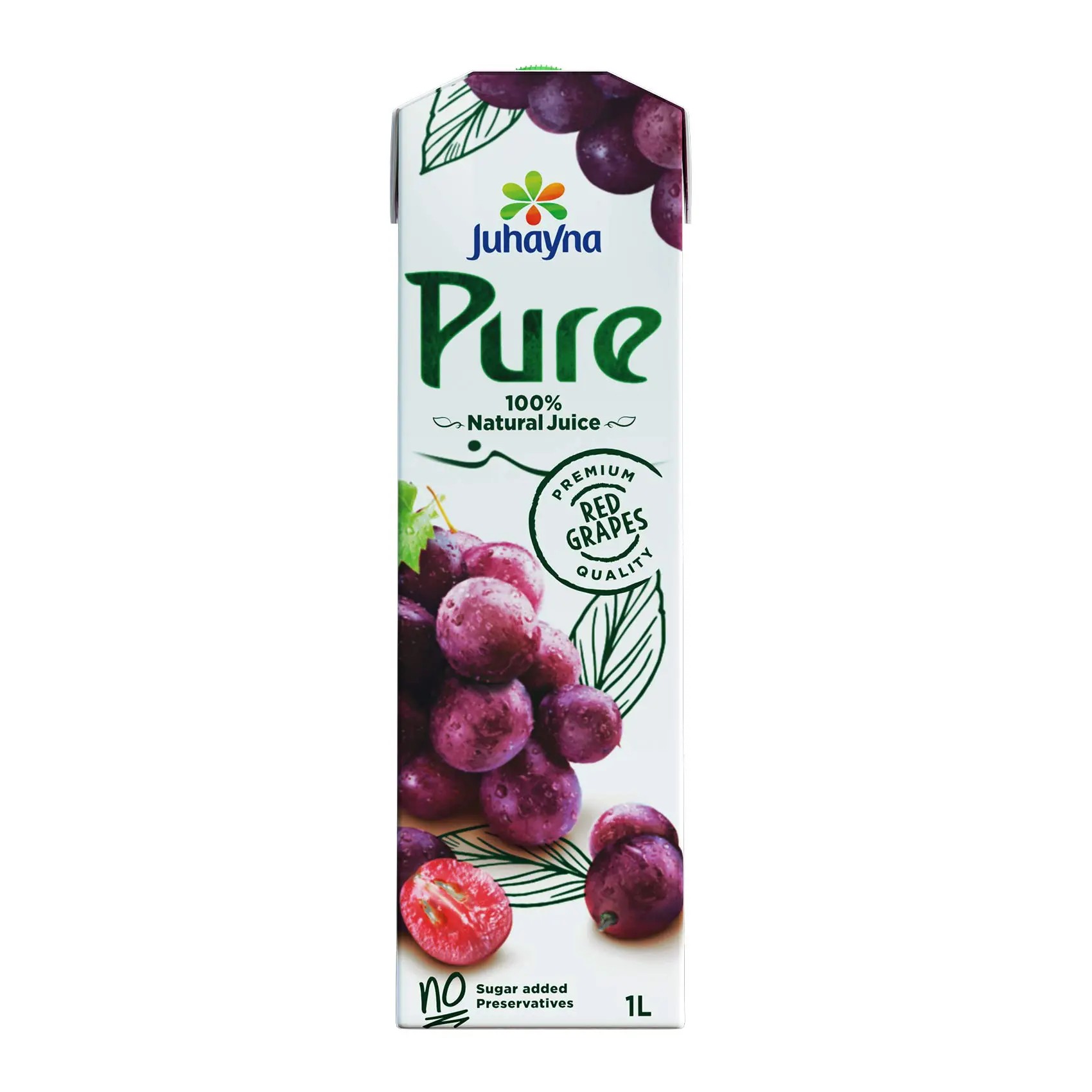 JUHAYNA RED GRAPES DRINK 1 LTR