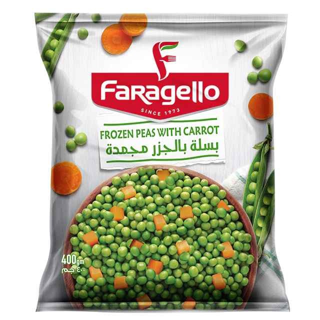 Fragello Peas Carrot 400 GM