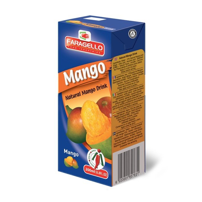 Faragello Mango Drink 200 Ml