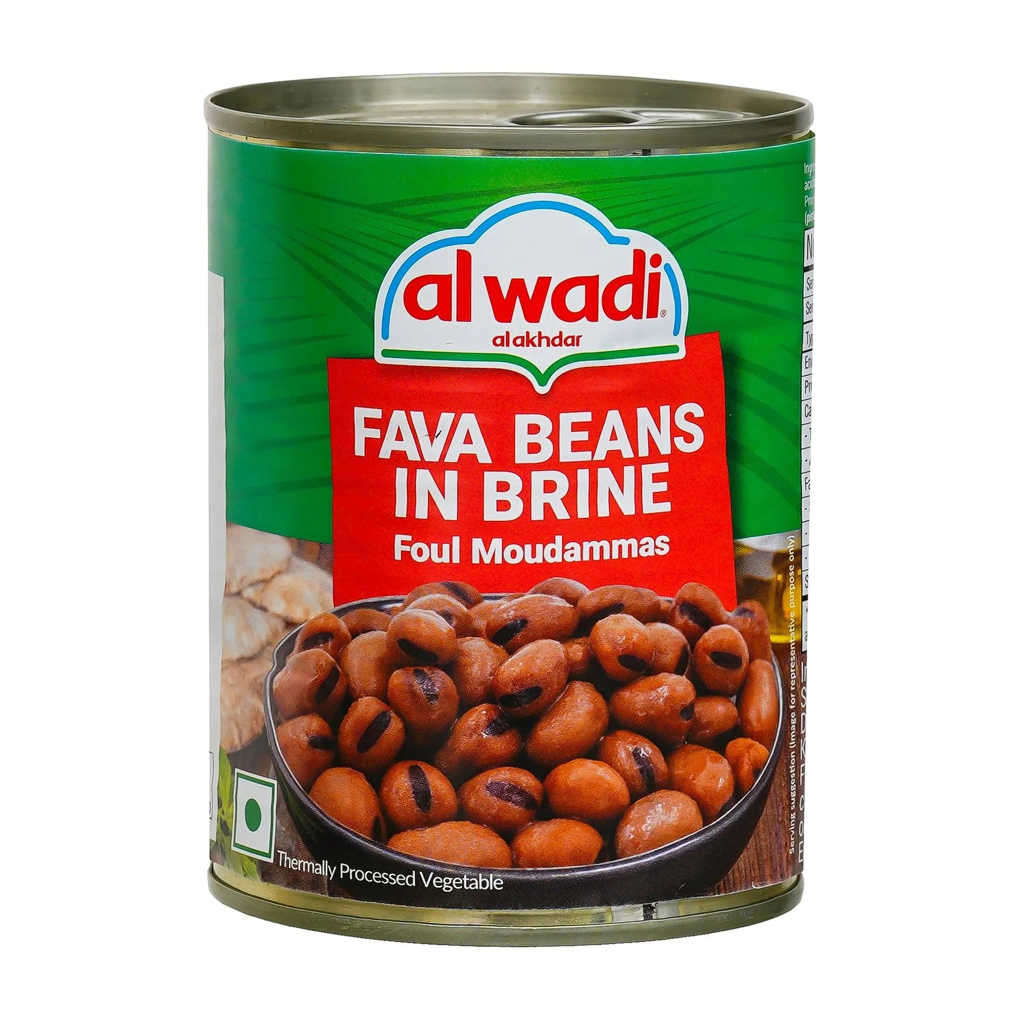 WADI FOOD FAVA BEANS IN CAN 400 GM