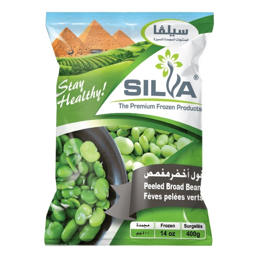 SILA PEELED BROAD BEAN 14 OZ