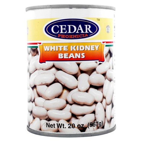 WHITE KIDNEY BEANS CEDAR  20 OZ