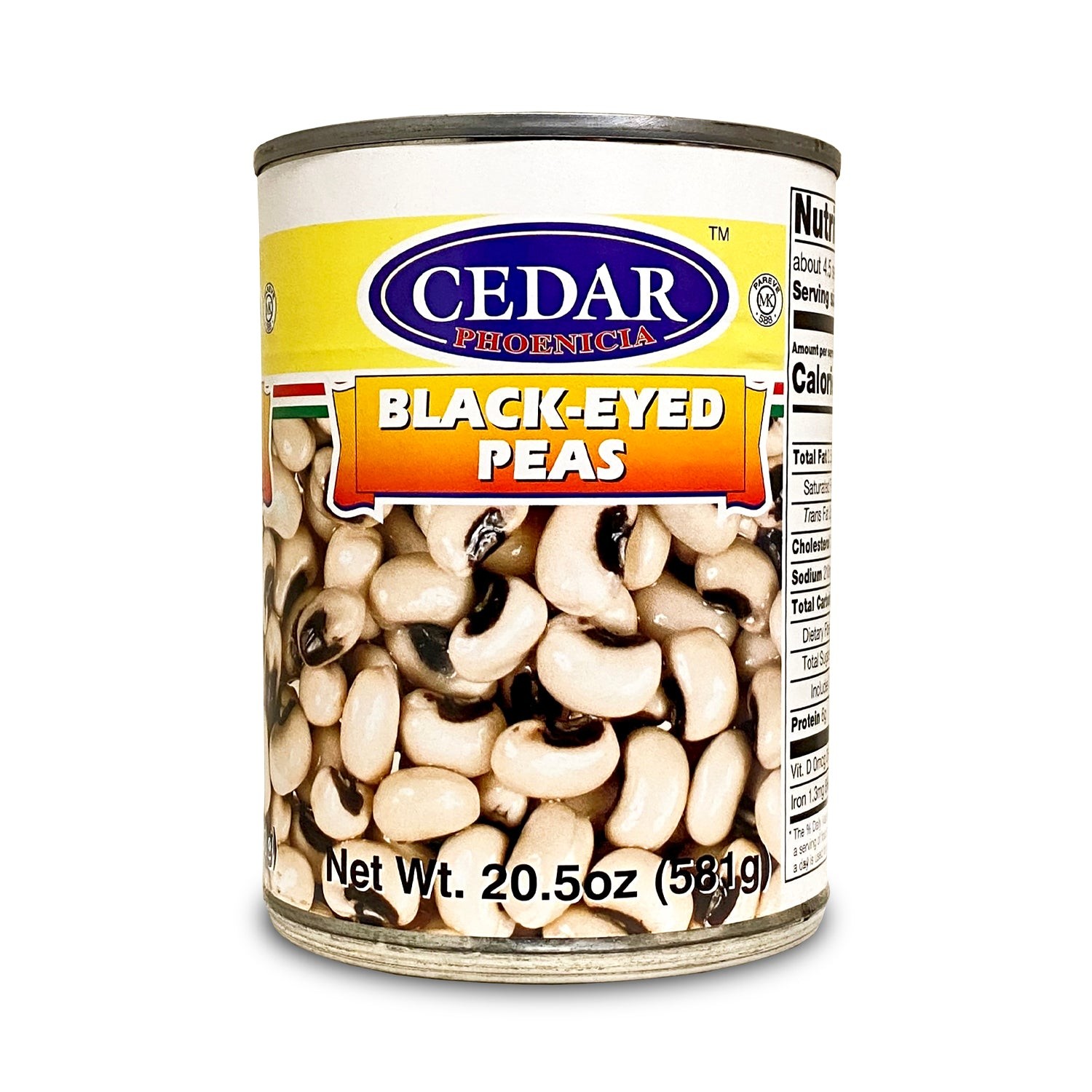 Cedar Black Eyed Peas 20 OZ