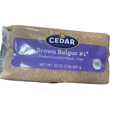 CEDAR BROWN BULGUR 1 2 LBS
