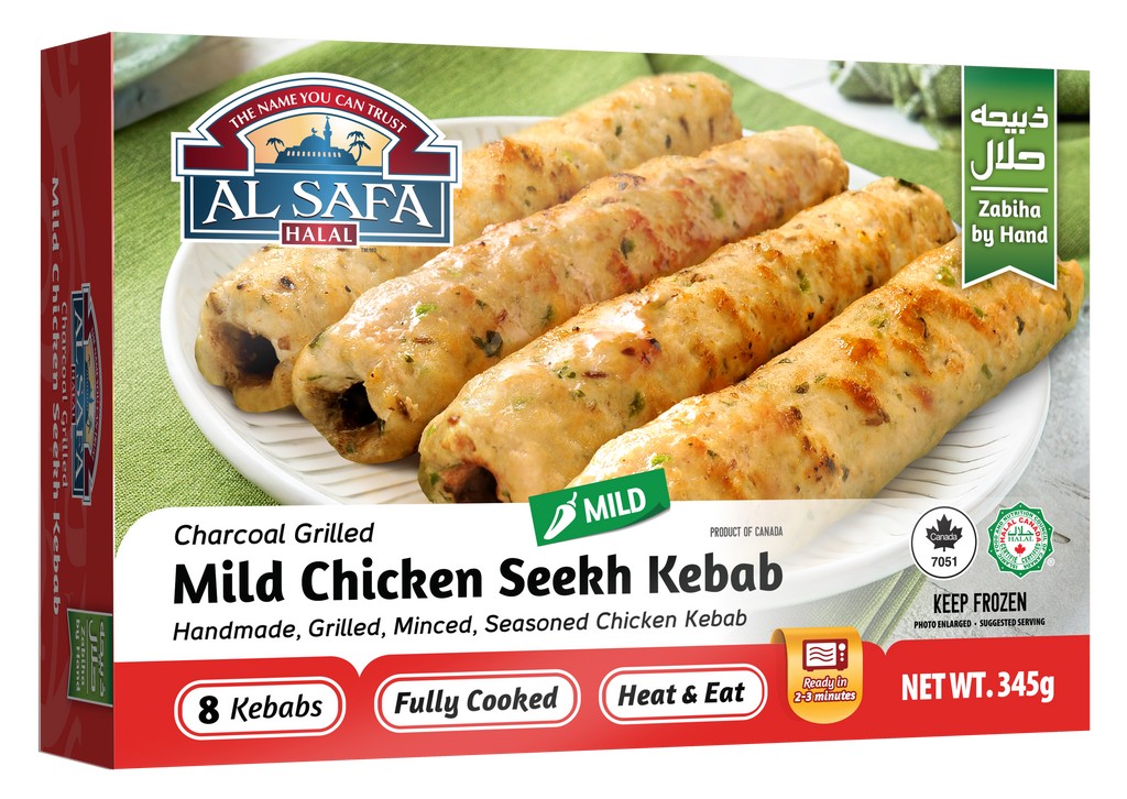 AL SAFA MILD CHICKEN SEEKH KEBAB 12.1 OZ