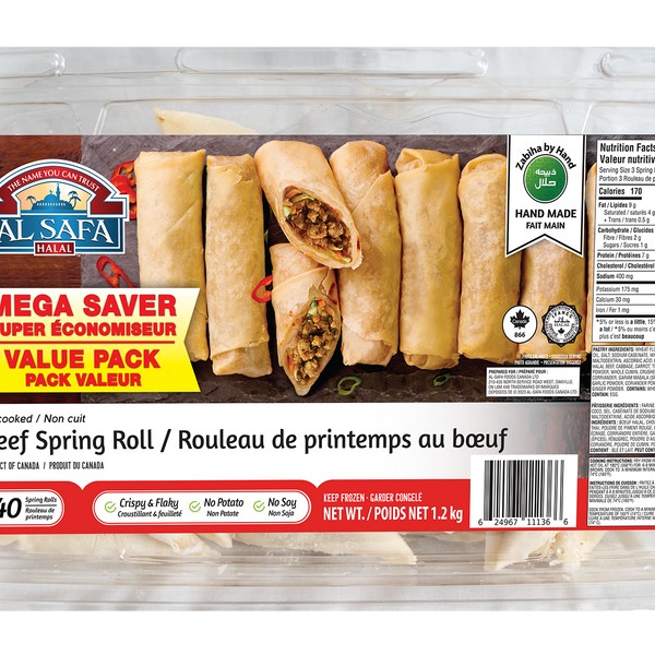 ALSAFA BEEF SPRING ROLL 40 PCS