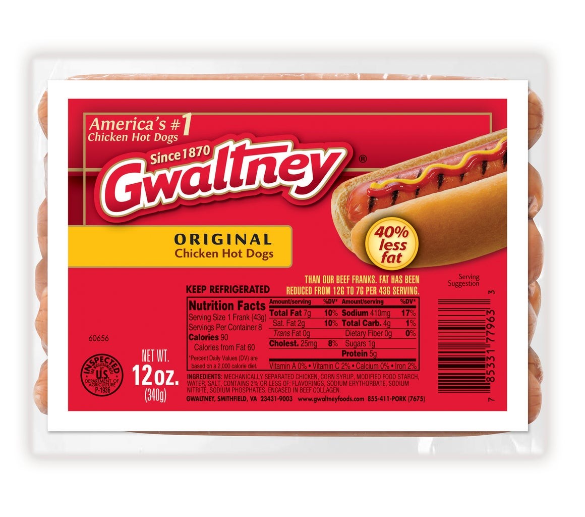 AL SAFA CHICKEN HOT DOGS 8 PCS 12.6 OZ