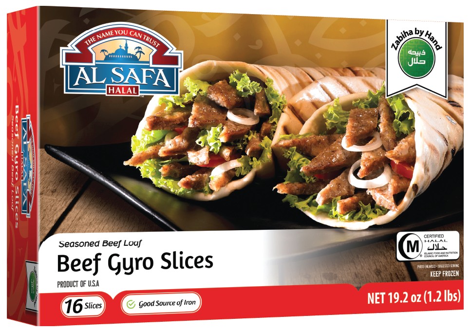 AL SAFA BEEF GYROS 19.2 OZ