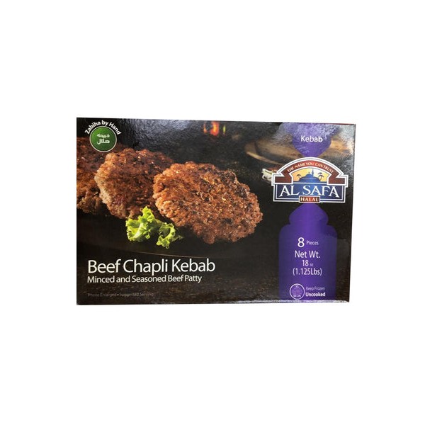 AL SAFA BEEF CHAPLI KEBAB 18 OZ