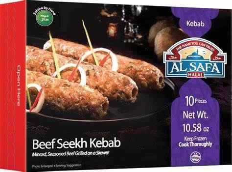 Al Safa Beef Seekh Kabab 10.58 OZ