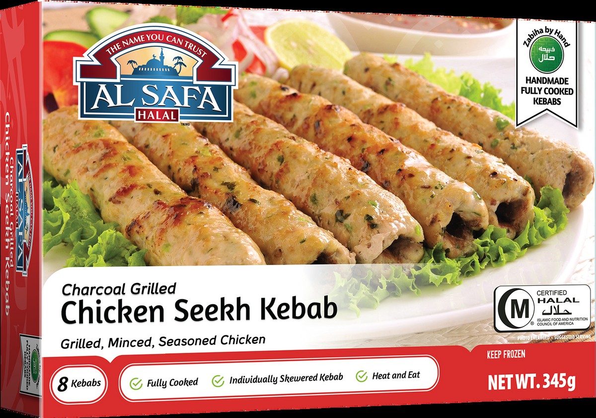 ALSAFA CHICKEN SEEKH KEBAB 10 OZ