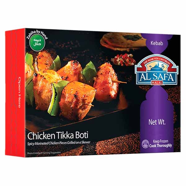 Al Safa Chicken Tikka Boti 10 COUNT